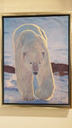Maleri af en Isbjørn